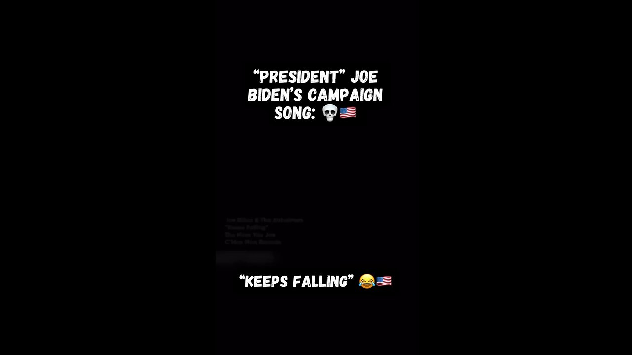 Hilarious parody about Biden