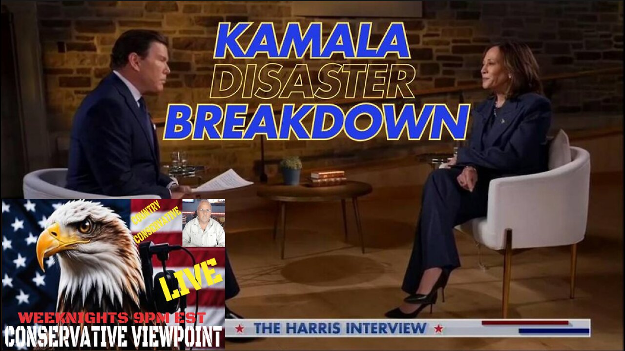 THE DISASTROUS HARRIS INTERVIEW AND SO MUCH MORE YOU WON'T WANT TO MISS