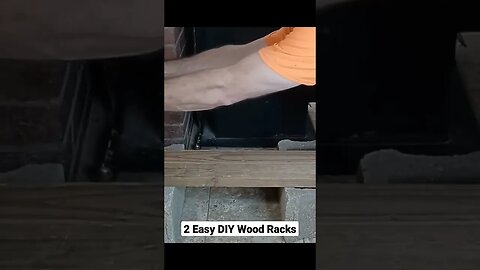 2 Easy DIY Wood Racks #Shorts