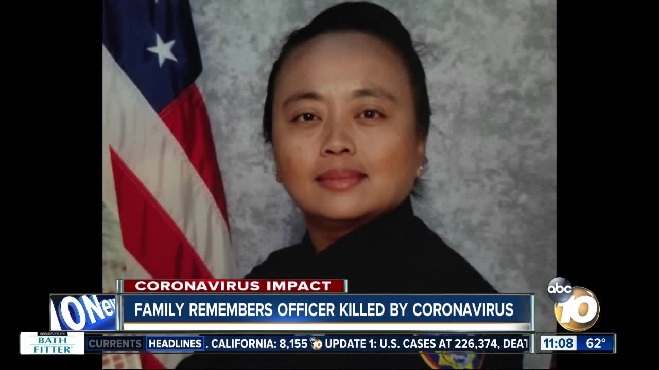 Family remembers officer killed by Coronavirus