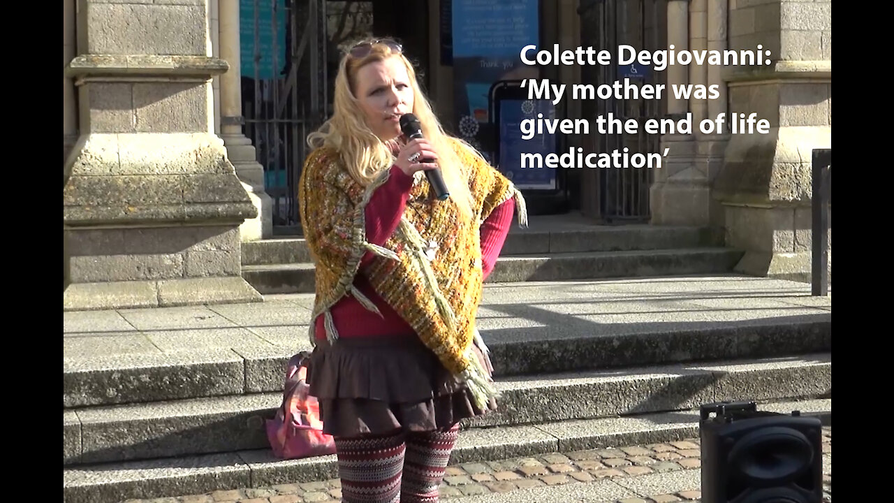 Colette Degiovanni - My mum was given the end of life medication
