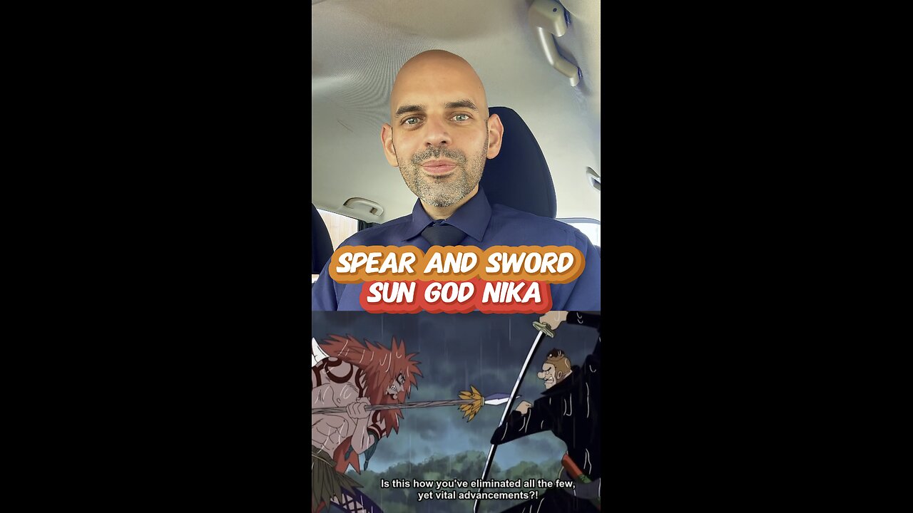 Spear and Sword. Sun God Nika #onepiece #strawhats #eloyesright #calagra #noland #skypiea