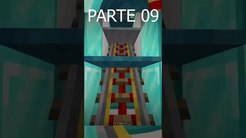 Super Roller Coaster (montanha russa) minecraft parte 9 #funny #funnyvideo #minecraft