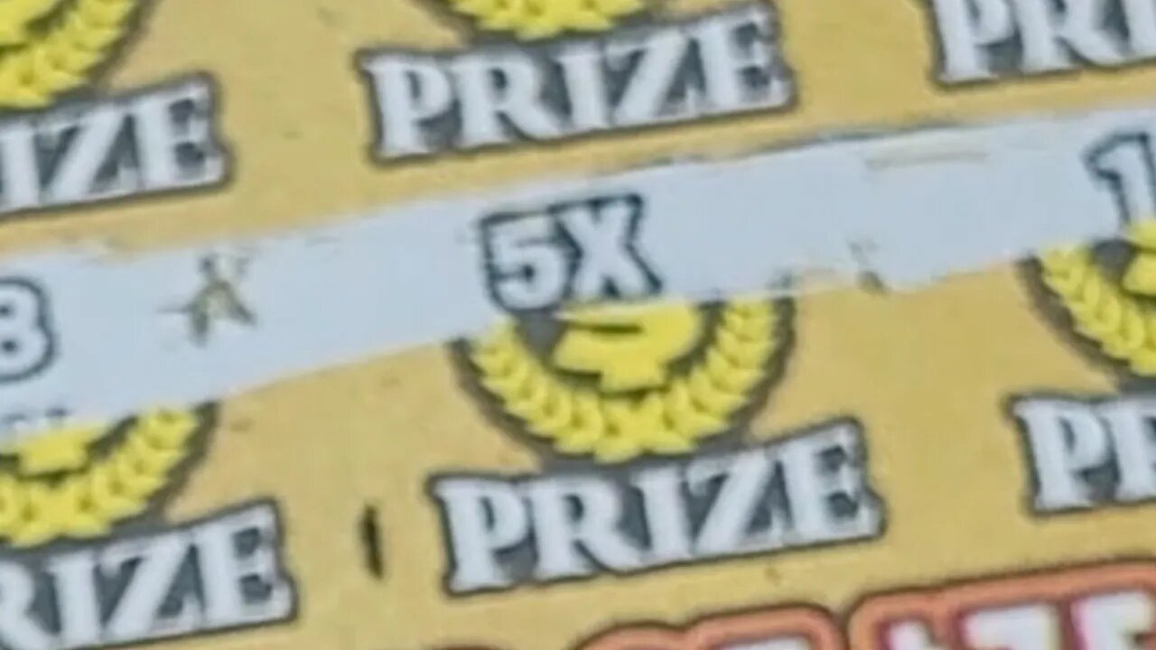 FORT KNOX LOTTERY TICKET SCRATCH OFF WINNNER!