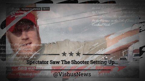 Spectators Saw The Shooter Setting Up... #VishusTv 📺