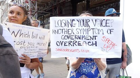 London Freedom Rally, 27th August 2022 - Part 4