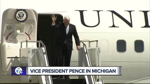 VP Mike Pence to land in Michigan, discuss tax cuts
