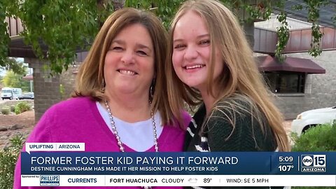 Former foster youth comes full circle with new job