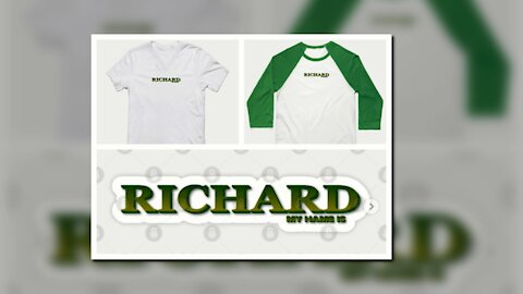 RICHARD. MY NAME IS RICHARD. SAMER BRASIL (TEEPUBLIC)