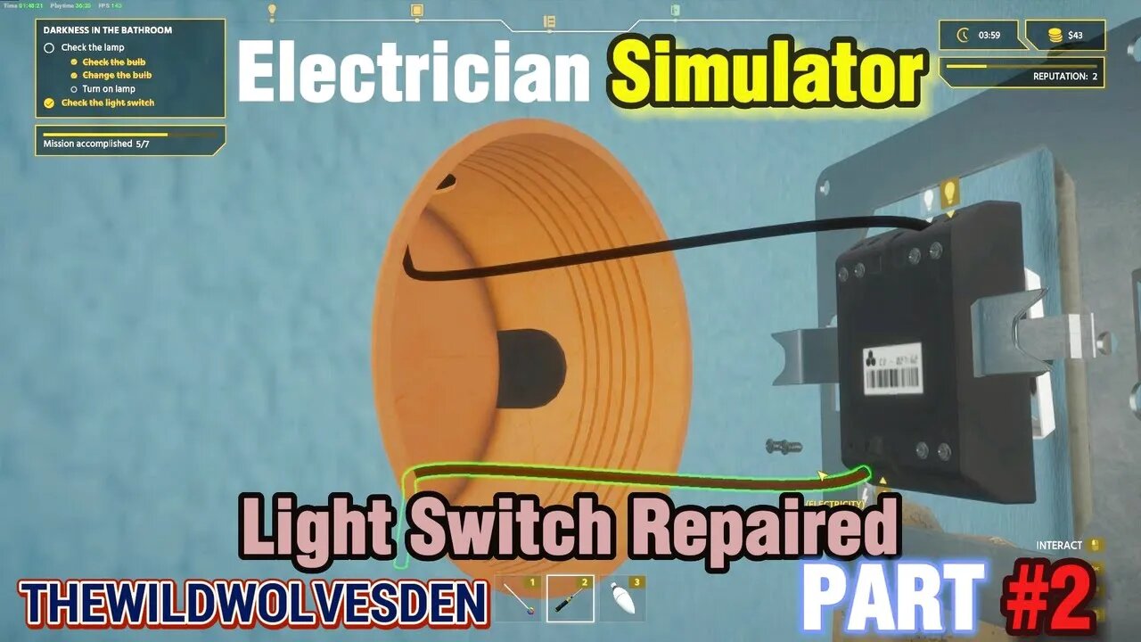 Electrician Simulator Part 2: The Ultimate Guide to Fixing Your Light Switch!