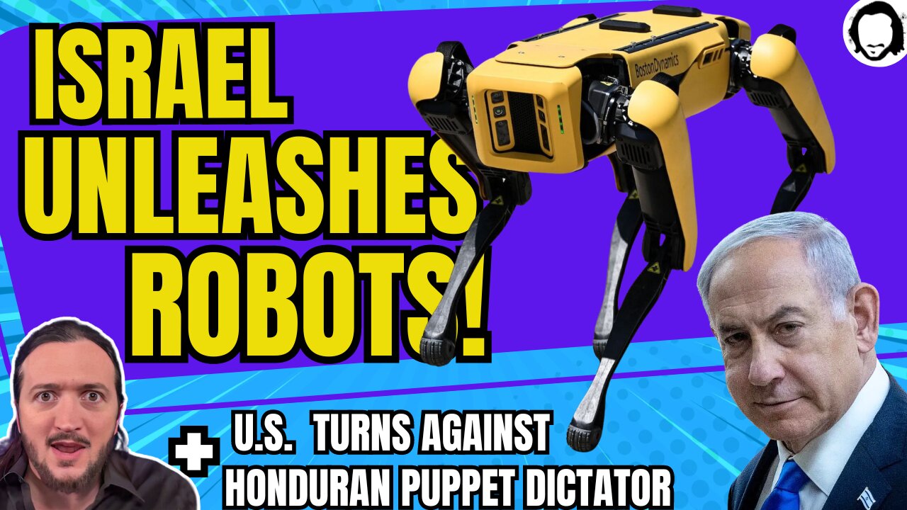 LIVE: Israel Using Gaza As Military Robot Testing Ground!