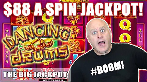 🥁$88 Dancing Drum Slot JACKPOT 🥁 | Raja Slots