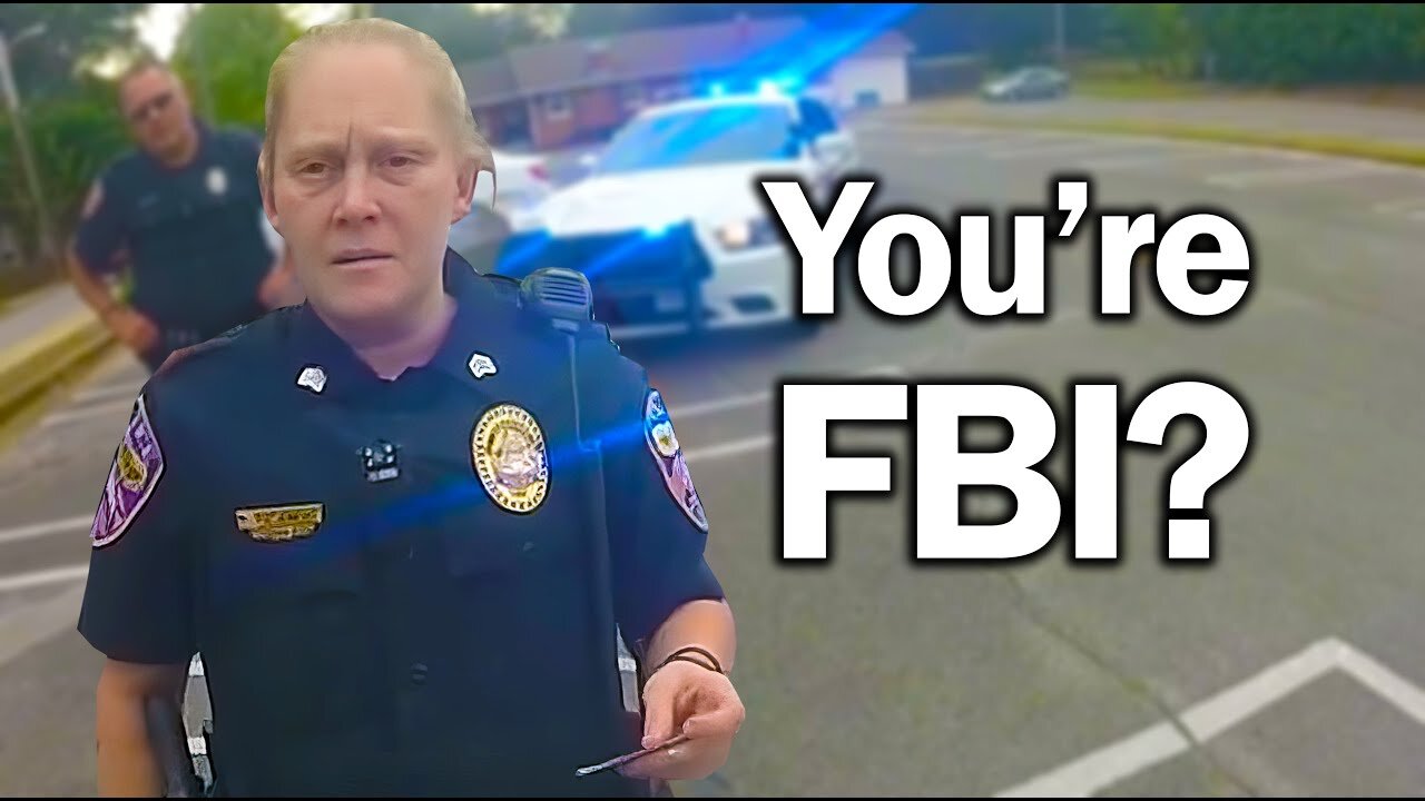 When stupid cops arrest FBI Agent