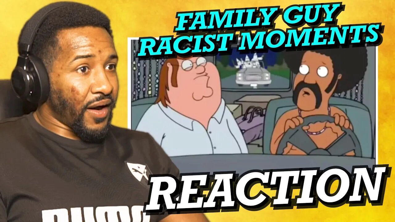 FAMILY GUY MOST RACIST MOMENTS | REACTION!!!