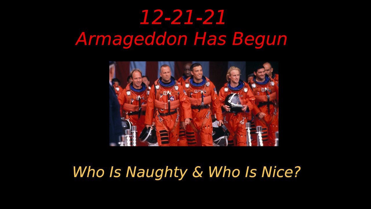 12-21-21 * God in Man Rising * Armageddon Has Begun - Jabbing with Rita