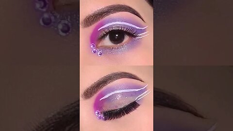 Creative Eye Art Makeup Design #shorts #short #viral #makeup #trending #fyp #eyemakeup #eyeshadow