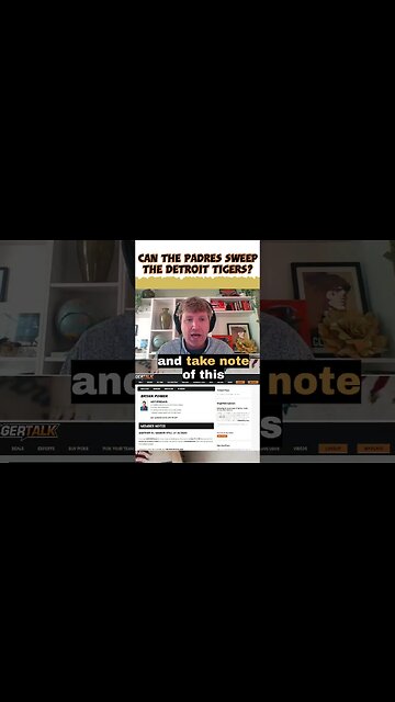 Can the San Diego Padres Pull Off a Sweep against the Tigers? Or will they Fail by losing tonight?