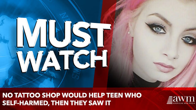 No Tattoo Shop Would Help Teen Who Self-Harmed, then they saw it