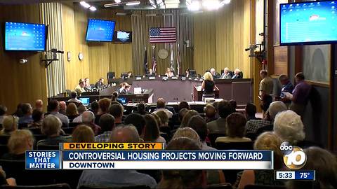 Controversial housing projects move forward