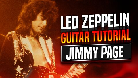 OVER THE HILLS AND FAR AWAY ~ Led Zeppelin ~ Jimmy Page ~ Guitar Tab | Lesson | Cover | Tutorial