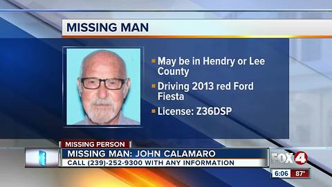 Missing Collier County man found