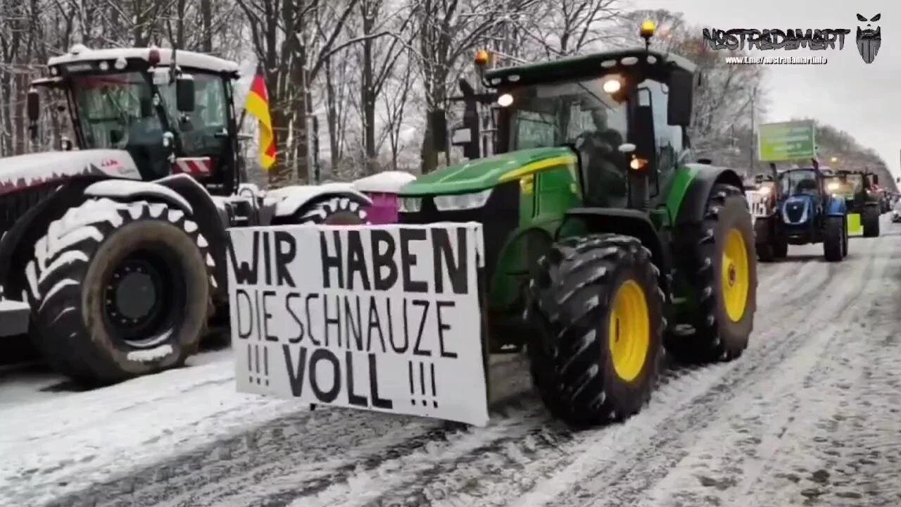 Les agriculteurs Allemand en colère #3