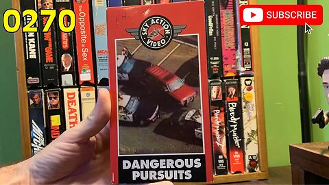 [0270] DANGEROUS PURSUITS (1996) VHS INSPECT [#dangerouspursuits #dangerouspursuitsVHS]