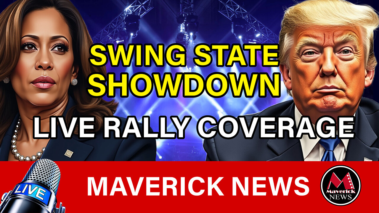 LIVE Coverage of Tonight's Election Rallies: Trump & Harris The Swing State Showdown