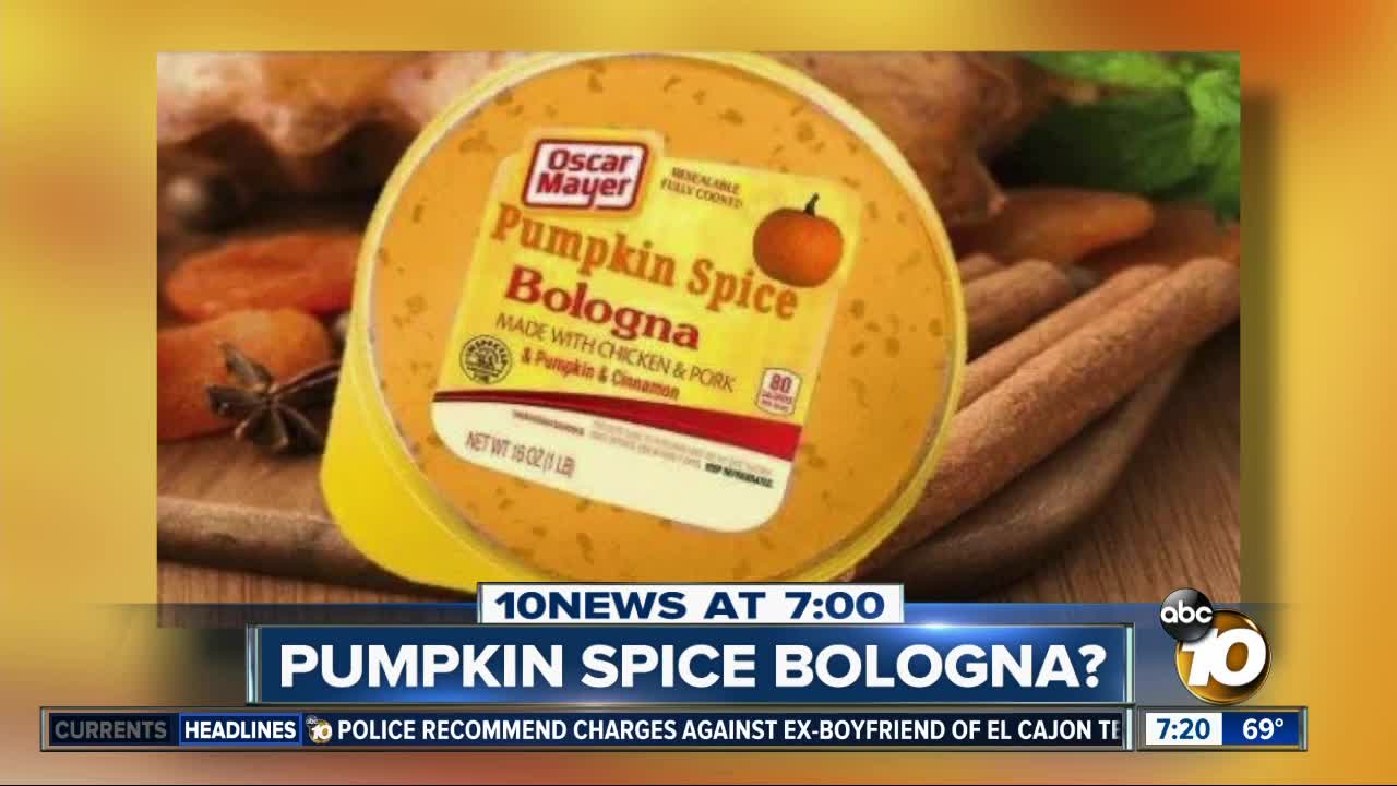 Pumpkin spice bologna?