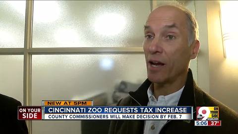 Cincinnati Zoo requests tax increase