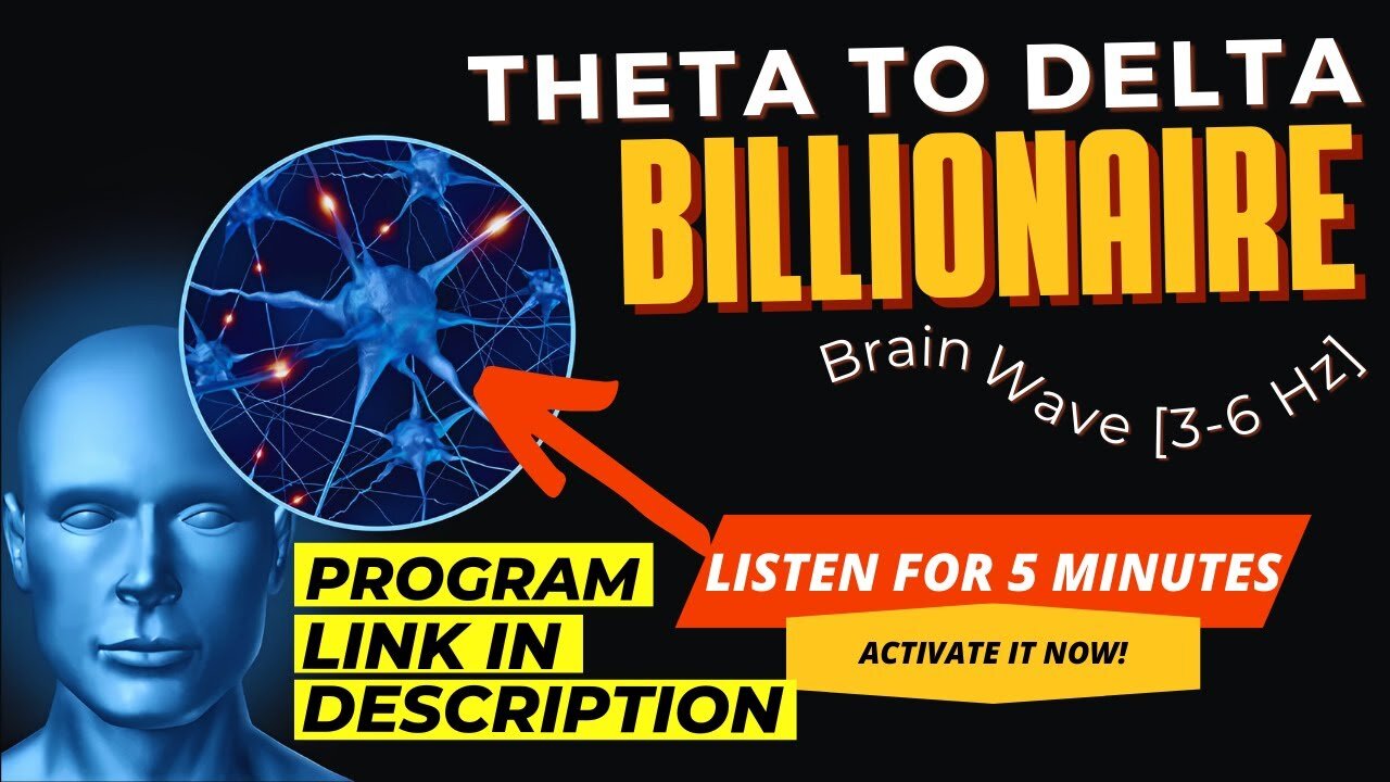 Theta Delta Billionaire Brain Wave | Theta Delta Activate Wealth and Success Mindset