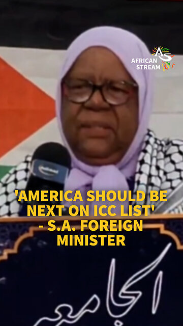 'AMERICA SHOULD BE NEXT ON ICC LIST' - S.A. FOREIGN MINISTER