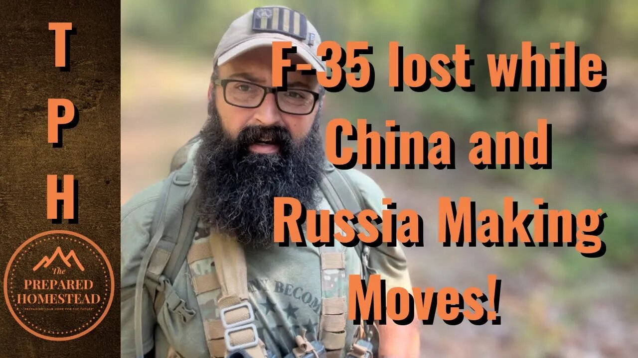 F-35 lost while China and Russia are making moves!