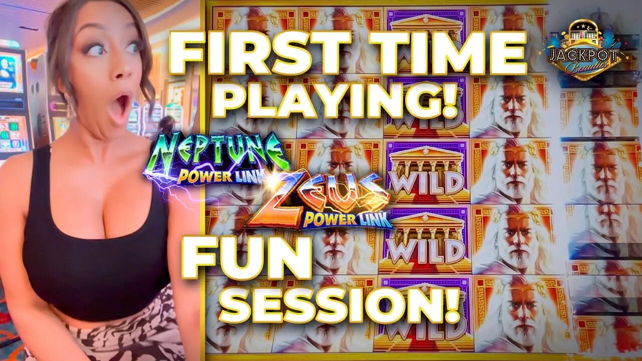 Powerlink Neptune Slot & Zeus Powerlink Slot Machine Free Slot Games!