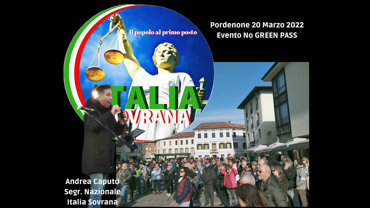 Pordenone evento del 20 Marzo 2022