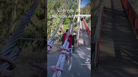 Can you do chin-ups anywhere #shorts
