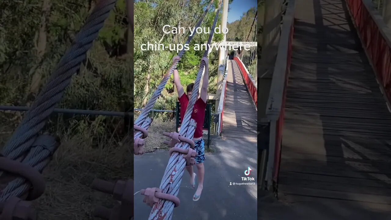Can you do chin-ups anywhere #shorts