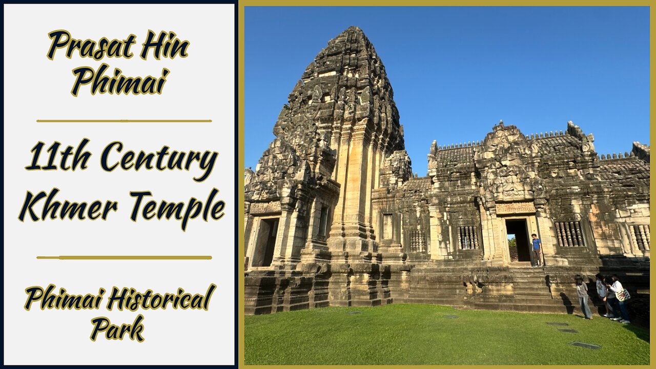 Phimai Historical Park - 11th Century Khmer Temple - Nakhon Ratchasima Thailand 2024