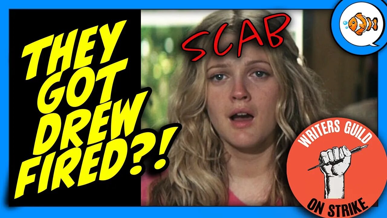 Drew Barrymore FIRED from Awards Show Due to Hollywood Writers' Strike?!