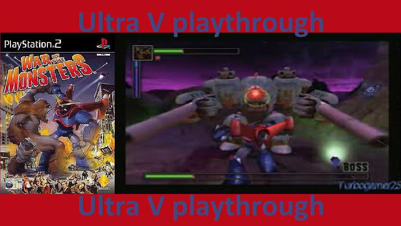 War of the Monsters Ultra V playthrough Playstation 2