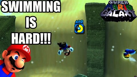 Super Mario Galaxy but Swimming