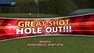 Golden Tee Great Shot on Summit Lakes!