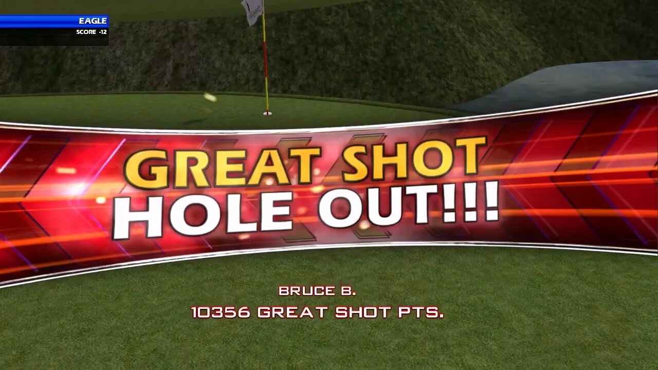 Golden Tee Great Shot on Summit Lakes!