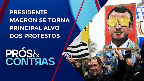 Manifestações contra reforma da previdência chegam ao 12º dia na França