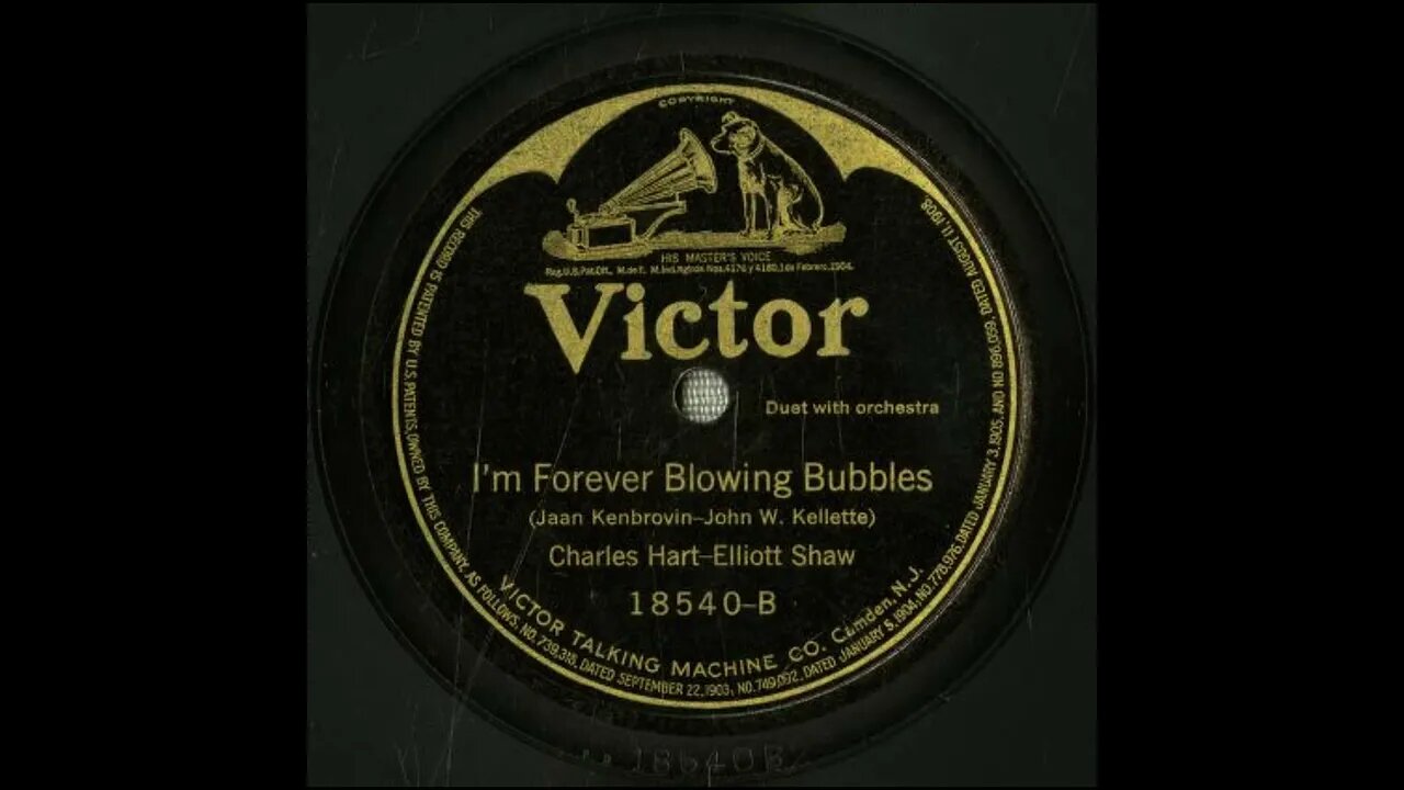 I'm Forever Blowing Bubbles - Charles Hart and Elliott Shaw