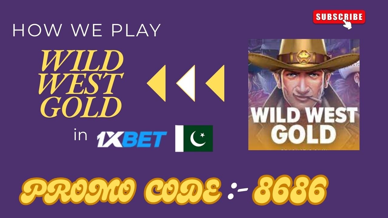 HOW WE PLAY WILD WEST GOLD GAME IN 1XBET....????