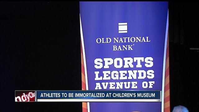 Athletes with Indiana ties to be immortalized at Children's Museum