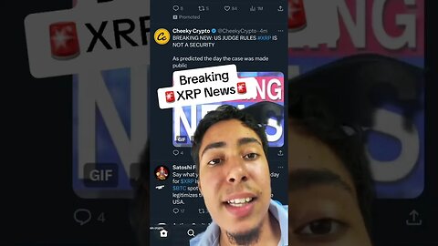 XRP Breaking News XRP Wins Lawsuit?