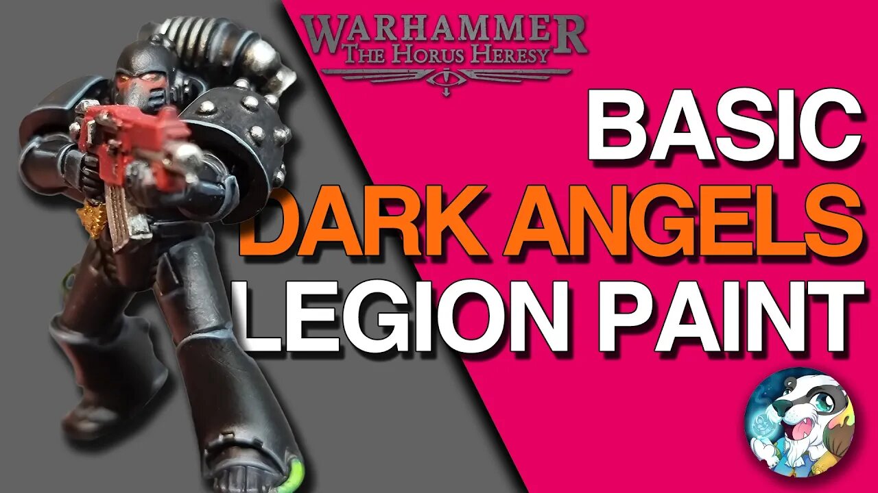 How to paint DARK ANGELS marines | Horus Heresy | 1st Legion