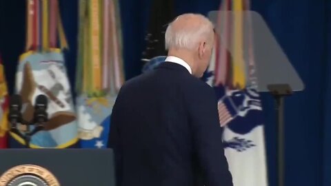 Joe Biden Gets Lost On Stage